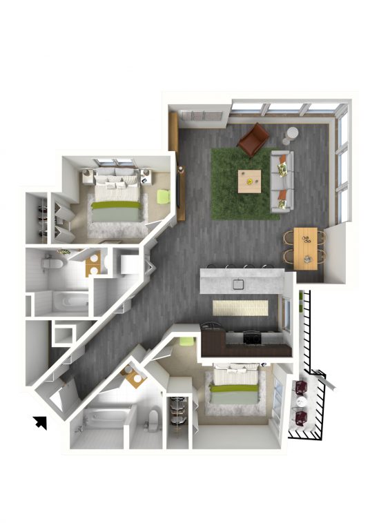 D3 Rendering