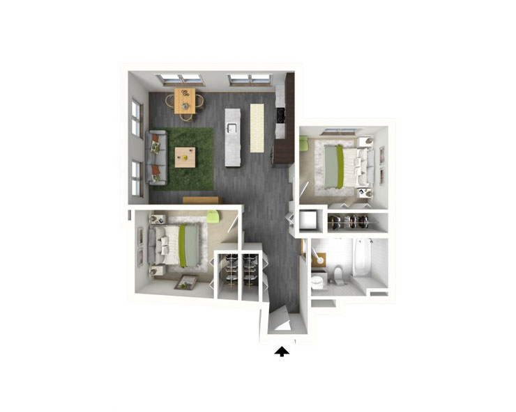 B2 Floor plan