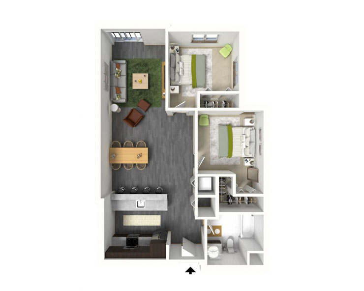 B4 Floor plan