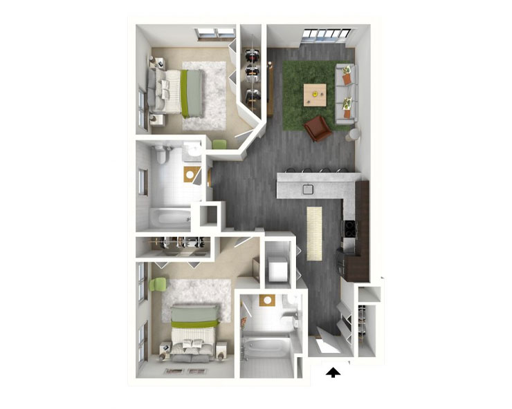 C3 Floor plan