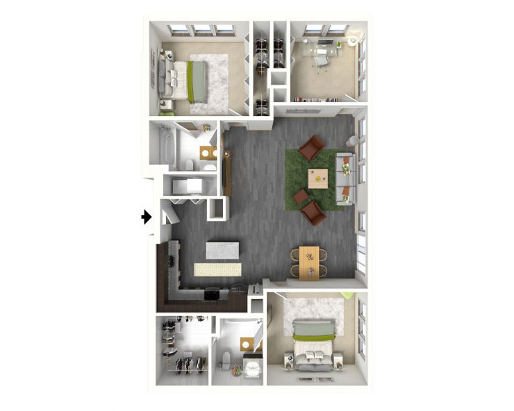 D7 Floor plan