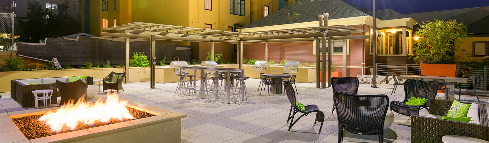 outdoor lounge